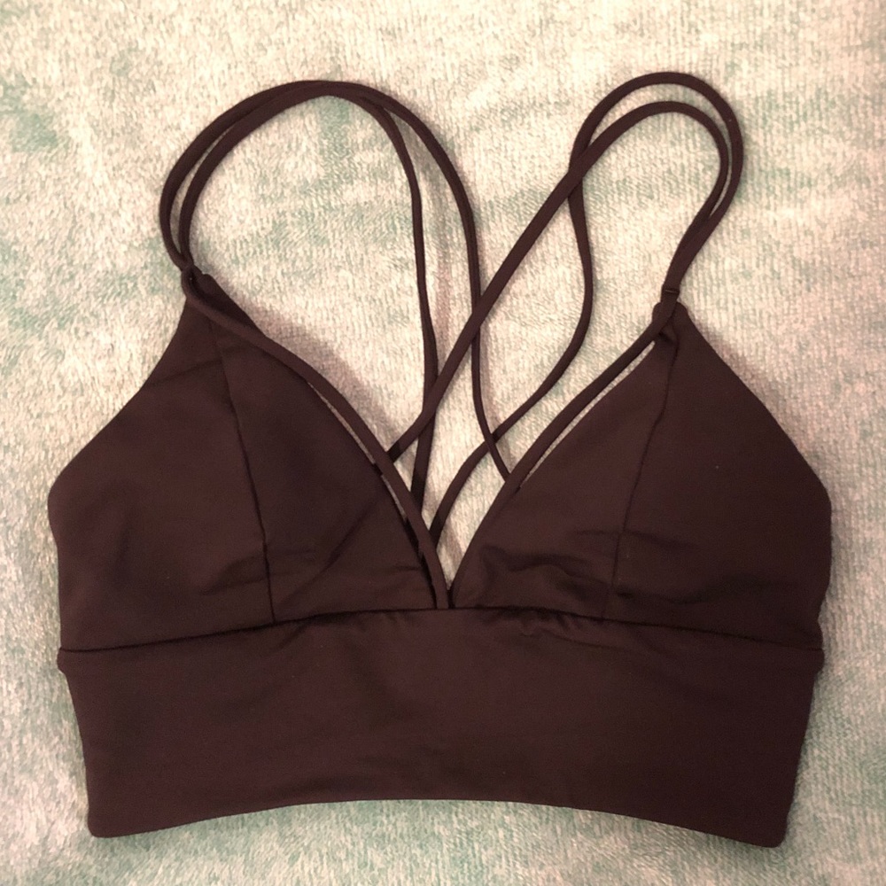 NWOT Lululemon Pushing the Limits Bra Black 4